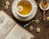 صورة لخطوة 1 من وصفة شاي زهرة البابونج🌼