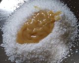 A picture of step 1 of Homemade bounty bar chocolate.