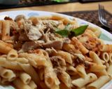 Foto del paso 6 de la receta: Pasta arrabiata con pollo