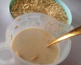 A picture of step 2 of Milk Soaked Fruit Oat Meal.