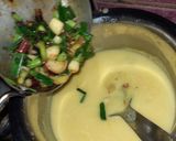A picture of step 5 of Green onion kaddi.