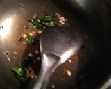 A picture of step 3 of Methi curd curry.