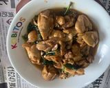 A picture of step 7 of Three Cup Chicken (San Bei Ji).