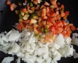 Foto del paso 5 de la receta: Berenjenas rellenas de zapallo, calabacín y queso... 🤔🤨🙄🍆🎃🥒🌶🧀🍆