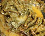 A picture of step 6 of Cluster beans sabji in curd.