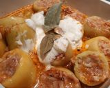 Фото кроку 8 до Перец фаршированный мясным фаршем и рисом.