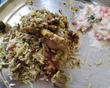 A picture of step 7 of Handi mutton biryani.