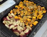 Foto do passo 3 de Escondidinho de carne seca com purê de abóbora e batata doce