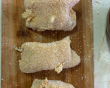 Foto del paso 1 de la receta: Lomo adobado relleno de queso brie, queso de Cabra y mermelada de albaricoque casera