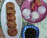 A picture of step 5 of Beetroot cottage cheese cutlet.