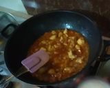 A picture of step 6 of Creamy butter chicken.