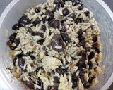 Foto del paso 1 de la receta: Tortilla de porotos negros y arroz