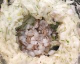 Hình bước làm 3 của món Chả Mực Thì Là