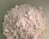 Foto del paso 1 de la receta: Pizza de masa de coliflor con bacon y champiñones