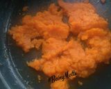 A picture of step 2 of Carrot payasam.