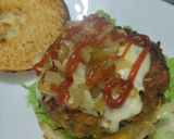 Foto del paso 17 de la receta: Hamburguesa de frijol, soja texturizada y vegetales🫘🧅🍔