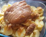 Kuktában főtt majd ropogósra sült Bőrös hús recept fázis 5 fotója