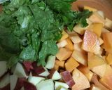 A picture of step 1 of Apple Walnut Salad.