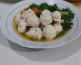 Foto langkah ke 5 dari resep Bakso Ayam tanpa tepung #diet #DEBM.