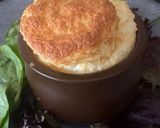 A picture of step 3 of Cornish Crab Soufflé with Samphire Salad.