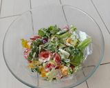 Egészséges zöldséges saláta recept fázis 9 fotója
