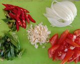 Foto langkah ke 1 dari resep Tumis Sawi Putih (masakan sederhana).