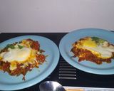 A picture of step 4 of ShakShuka.