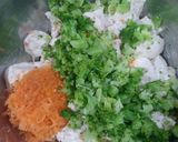Foto langkah ke 3 dari resep Vegan Rice Paper Dimsum (dumplings) with Tofu Fillings | pan fried.