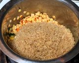 A picture of step 4 of Cracked wheat/Dalia Upma.