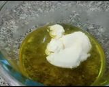 A picture of step 7 of Icecrem jello||vanilla ice cream jello dessert.