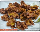 A picture of step 6 of Brown bread pakoda.