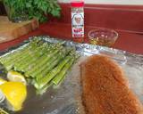 Oven Baked Blackened Snapper w/ Asparagus