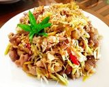 Hình bước làm 3 của món Gà xào sả ớt