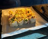 Foto del paso 3 de la receta: Rollitos de jamón y queso en la freidora de aire