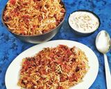 A picture of step 10 of Black Chana Biriyani.