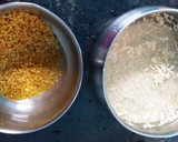 பச்சரிசி உசிலி with கோக்கனட்  ரயித்தா (usli with raitha recipe in tamil) ரெசிபி ஸ்டேப் 1 புகைப்படம்