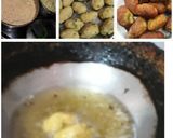 A picture of step 2 of Palak kofta.