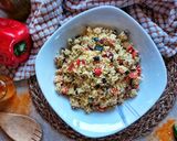 Foto del passaggio 7 della ricetta Cous cous di verdure