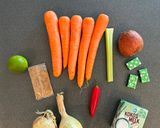 Foto del paso 1 de la receta Sopa india de zanahoria