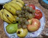 A picture of step 1 of Creamy Fruit Chaat.