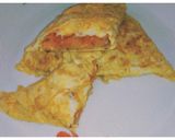 A picture of step 9 of Omelette Sandwich.