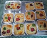 Foto langkah ke 5 dari resep Fruit pastry cake with creamy saus.