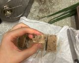 A picture of step 5 of Cocoa banana protein bark.
