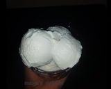 A picture of step 8 of Vanilla ice cream.
