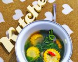Foto langkah ke 4 dari resep Sayur bayam 🌽 bening.