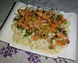 A picture of step 6 of Egg veggies sauce.