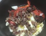 Foto del paso 1 de la receta: Habichuelas con ibericos, y fideos a la hierbabuena