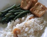 Foto langkah ke 3 dari resep 19. Nasi Liwet Rice Cooker Praktis.