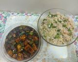 A picture of step 6 of Paneer chilli.