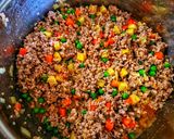 Zöldfűszeres húsos rakott palacsinta recept fázis 2 fotója